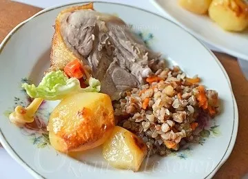 Качка в рукаві в духовці, рецепт з фото (духовці) Качка в рукаві в духовці, рецепт з фото