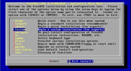 Установка freebsd справжня система (freebsd) Установка freebsd справжня система