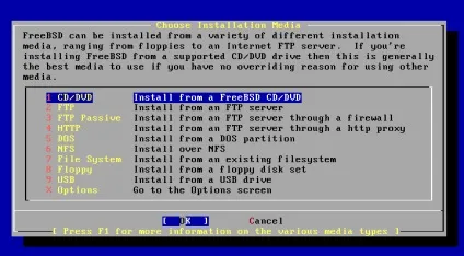 Установка freebsd справжня система (система) Установка freebsd справжня система
