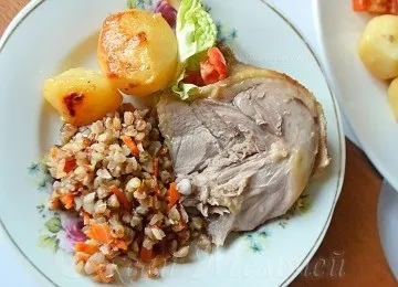 Качка в рукаві в духовці, рецепт з фото (качка) Качка в рукаві в духовці, рецепт з фото