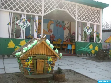 Весняне оформлення веранди
