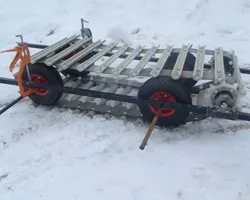 Саморобний снігохід на гусеницях (гусеницях) Саморобний снігохід на гусеницях