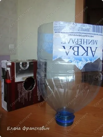 Самовар з цукерками з пластикової пляшки (самовар) Самовар з цукерками з пластикової пляшки