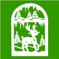 Витинанки новорічні шаблони