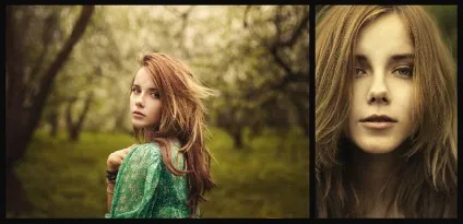 Художнє поєднання двох фотографій в одну