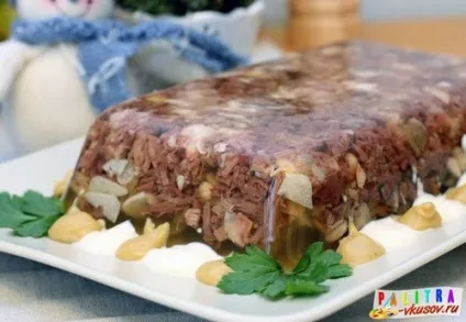 Холодець з яловичини і свинини з куркою (фото-рецепт) (свинини) Холодець з яловичини і свинини з куркою (фото-рецепт)