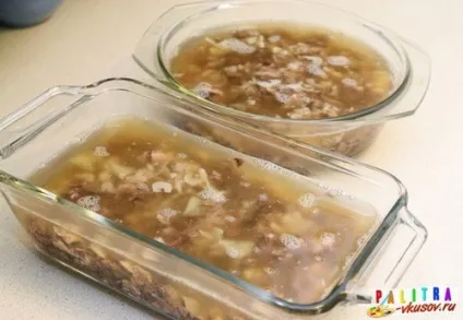 Холодець з яловичини і свинини з куркою (фото-рецепт) (свинини) Холодець з яловичини і свинини з куркою (фото-рецепт)