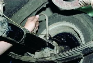 Заміна ресор газ 3110, автолюбителі (заміна) Заміна ресор газ 3110, автолюбителі