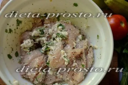 Запечена куряча грудка з овочами в духовці, рецепт з фото (куряча грудка) Запечена куряча грудка з овочами в духовці, рецепт з фото