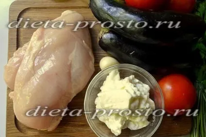 Запечена куряча грудка з овочами в духовці, рецепт з фото (рецепт) Запечена куряча грудка з овочами в духовці, рецепт з фото