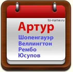Знамениті мужчніни на ім'я Артур (Берч) Знамениті мужчніни на ім'я Артур