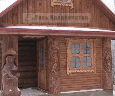 3D різьблення по дереву, об'ємні різьблені ведмеді, птахи (зруби) 3D різьблення по дереву, об'ємні різьблені ведмеді, птахи