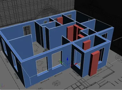 3D дизайн і моделювання будинку створюємо 3d модель будинку в max'е - уроки 3ds max на