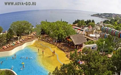 Аквапарк «блакитний затока» Сімеїз Крим (на південному березі криму) Аквапарк «блакитний затока» Сімеїз Крим