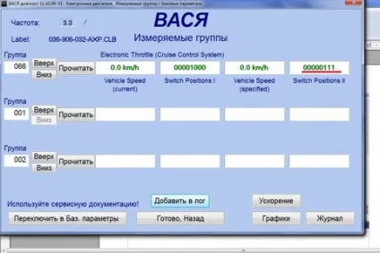 Активація та перевірка круїз контролю