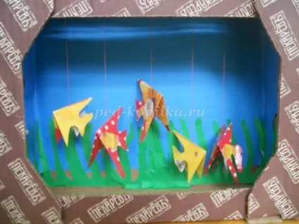 Акваріум з коробки своїми руками (руками) Акваріум з коробки своїми руками