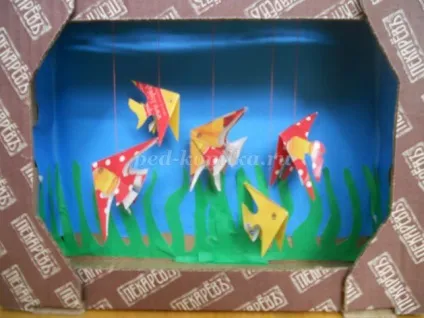 Акваріум з коробки своїми руками (руками) Акваріум з коробки своїми руками