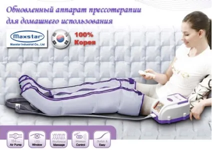 Апарат для пресотерапії і лімфодренажу види (лимфодренажа) Апарат для пресотерапії і лімфодренажу види