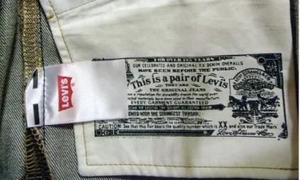 Секрети levi - s як відрізнити підробку від оригіналу (справжніх Levi неприпустимі) Секрети levi - s як відрізнити підробку від оригіналу