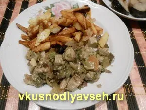 Баклажани смажені під гриби в яйці, покроковий фото рецепт (солодкий перець) Баклажани смажені під гриби в яйці, покроковий фото рецепт