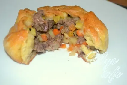 Біляші в духовці рецепт з фото (біляші духовка рецепт м'ясо картопля цибуля дірочка) Біляші в духовці рецепт з фото