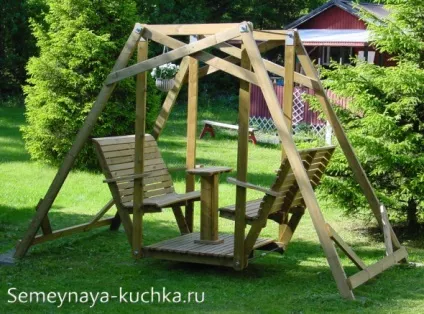 Альтанка-гойдалки чотиримісна - 4 способи зробити своїми руками, сімейна купка (зробити) Альтанка-гойдалки чотиримісна - 4 способи зробити своїми руками, сімейна купка