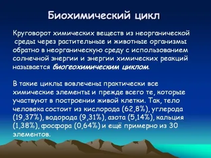 біохімічний цикл