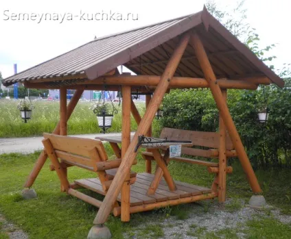 Альтанка-гойдалки чотиримісна - 4 способи зробити своїми руками, сімейна купка (альтанка гойдалки) Альтанка-гойдалки чотиримісна - 4 способи зробити своїми руками, сімейна купка