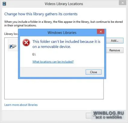 Бібліотеки в windows 8