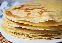 Млинцевий торт крепвіль - рецепт з покроковими фото (млинцевий торт) Млинцевий торт крепвіль - рецепт з покроковими фото