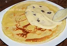 Млинцевий торт крепвіль - рецепт з покроковими фото (млинцевий торт) Млинцевий торт крепвіль - рецепт з покроковими фото