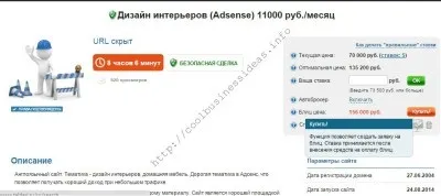 Бізнес на покупці і продажу готових сайтів (сайтів) Бізнес на покупці і продажу готових сайтів