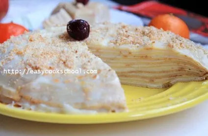 Млинцевий торт рецепт з фото крок за кроком в домашніх умовах, легкі рецепти (фото) Млинцевий торт рецепт з фото крок за кроком в домашніх умовах, легкі рецепти