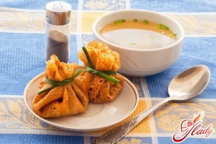 Млинці з м'ясом рецепт як у бабусі (рецепт) Млинці з м'ясом рецепт як у бабусі