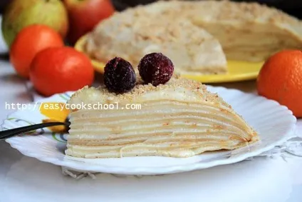 Млинцевий торт рецепт з фото крок за кроком в домашніх умовах, легкі рецепти (фото) Млинцевий торт рецепт з фото крок за кроком в домашніх умовах, легкі рецепти