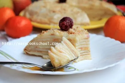 Млинцевий торт рецепт з фото крок за кроком в домашніх умовах, легкі рецепти (фото) Млинцевий торт рецепт з фото крок за кроком в домашніх умовах, легкі рецепти