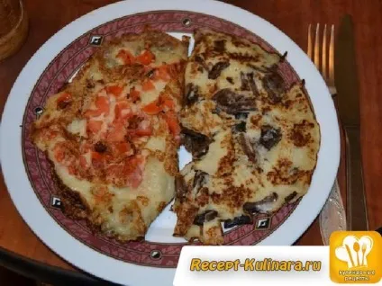 Млинці з помідорами - рецепт кулінара (млинці) Млинці з помідорами - рецепт кулінара