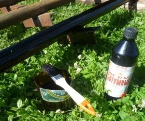 Чим і як пофарбувати парканні стовпи, моя сільська садиба (парканні) Чим і як пофарбувати парканні стовпи, моя сільська садиба