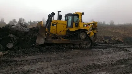 Бульдозер як це зроблено