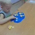 Сенсорний столик для першої молодшої групи, своїми руками