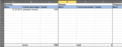 Сімейний бюджет в excel, таблиця витрат і доходів, скачати приклад безкоштовно (таблиця) Сімейний бюджет в excel, таблиця витрат і доходів, скачати приклад безкоштовно
