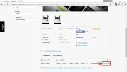 Шаблон opencart як завантажити і встановити (шаблон) Шаблон opencart як завантажити і встановити