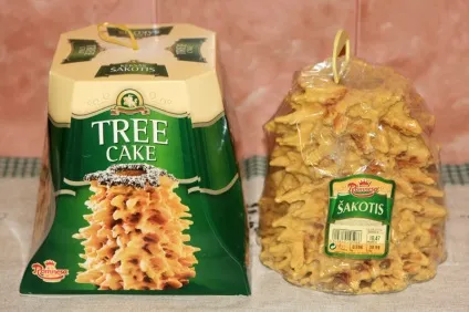 Шакотіс - литовський весільний торт (торт) Шакотіс - литовський весільний торт