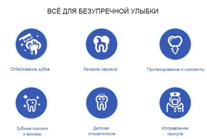 Варіанти дизайну landing page стоматології (landing стоматологія) Варіанти дизайну landing page стоматології