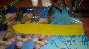 Квіти з полімерної глини - кульбаба (частина 1) (чашолисток) Квіти з полімерної глини - кульбаба (частина 1)