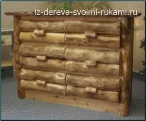 Декоративна меблі з колод своїми руками, з дерева своїми руками! Цікаві дерев'яні (меблі) Декоративна меблі з колод своїми руками, з дерева своїми руками! цікаві дерев'яні