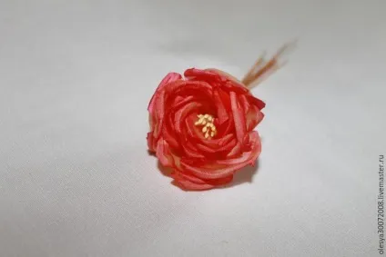 Робимо реалістичний квітка з тканини - ярмарок майстрів - ручна робота, handmade (майстер-клас) Робимо реалістичний квітка з тканини - ярмарок майстрів - ручна робота, handmade