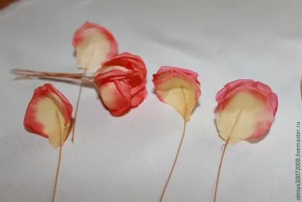 Робимо реалістичний квітка з тканини - ярмарок майстрів - ручна робота, handmade (майстер-клас по квітам) Робимо реалістичний квітка з тканини - ярмарок майстрів - ручна робота, handmade