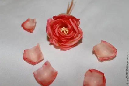 Робимо реалістичний квітка з тканини - ярмарок майстрів - ручна робота, handmade (квітка) Робимо реалістичний квітка з тканини - ярмарок майстрів - ручна робота, handmade