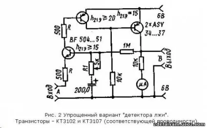 Детектор брехні, майстер-клас своїми руками (майстер-клас) Детектор брехні, майстер-клас своїми руками